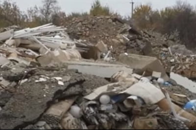 Звалище під Запоріжжям