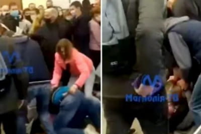 В Киеве люди подрались в очереди на вакцинацию