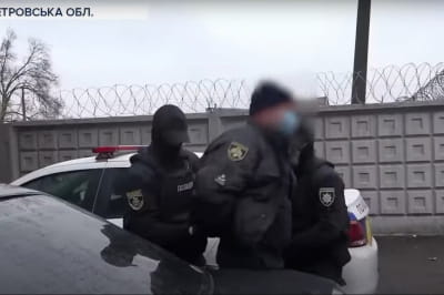 Задержание полицейского