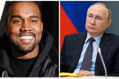 Каньє Вест і Владімір Путін