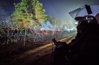 Кордон між Польщею та Білоруссю