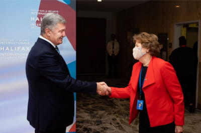 Петр Порошенко в Галифаксе 