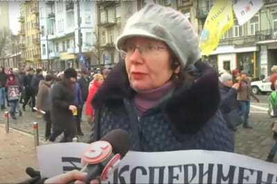 Митинг антивакцинаторов