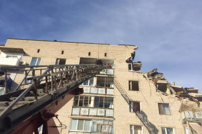 Взрыв газа в Новой Одессе
