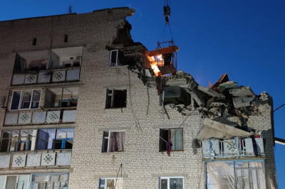 Взрыв газа в Новой Одессе
