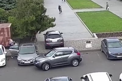 Невдале паркування в Одесі