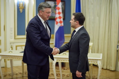Зеленский и Пленкович