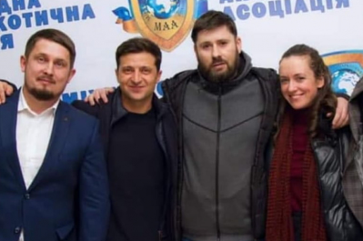 Владимир Зеленский и Александр Гогилашвили