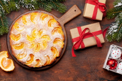 Мандариновий пиріг