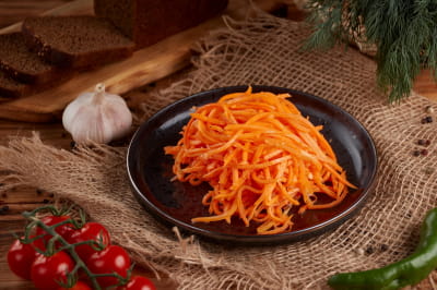 Морква по-корейськи