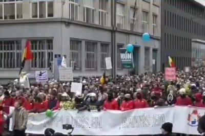 Протести в Брюсселі