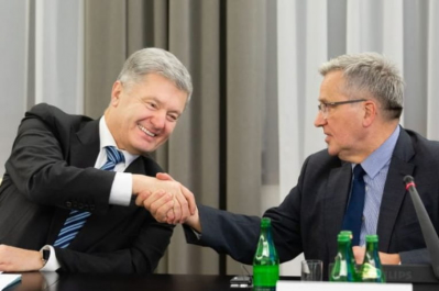 Петр Порошенко в Варшаве