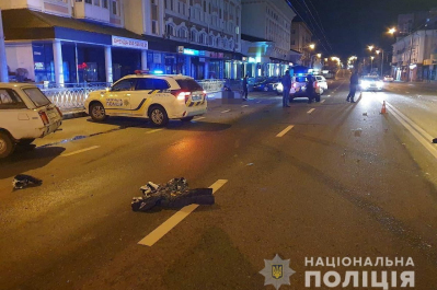 В Ровно пьяный помощник экс-депутата сбил военного и скрылся