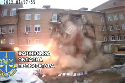 Обвал дома в Харькове