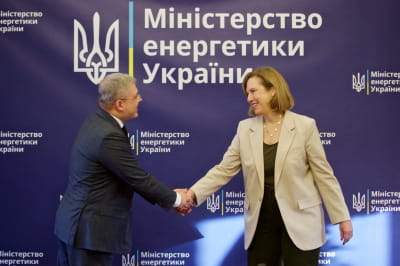 Герман Галущенко та Крістіна Квін