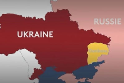Французский телеканал изобразил на карте Крым как часть России