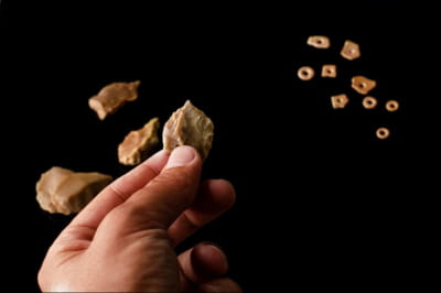 Намистини зі страусячих яєць