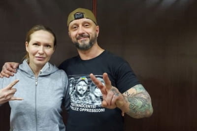Андрій Антоненко і Юлія Кузьменко. ФОТО: Тарас Безпалий