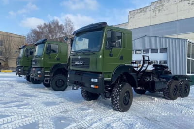 Седельные тягачи КрАЗ для ВСУ