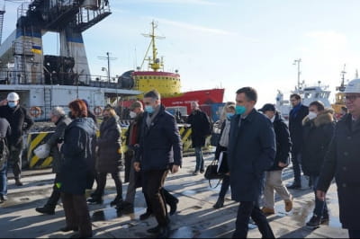 Депутаты Европарламента в Мариуполе