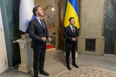 Владимир Зеленский и Марк Рютте