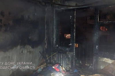 Пожежа в Одесі