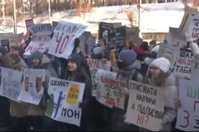 Акція протесту під Кабміном
