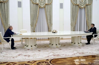 Путин и Макрон
