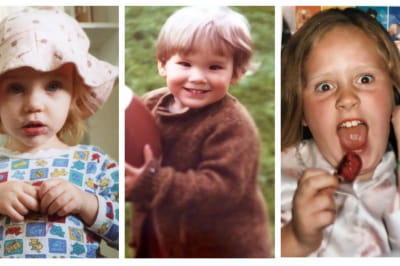 Зірки в дитинстві