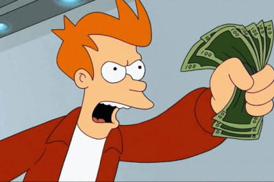 Фрагмент мультсериала "Футурама"