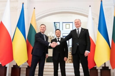 Президенти України, Литви і Польщі