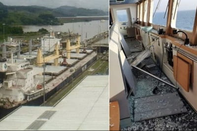 В турецкий корабль попала бомба вблизи Одессы