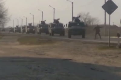 Украинец препятствует вражеским войскам