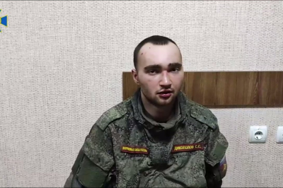 Пленный оккупант
