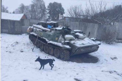 Российские оккупанты покидали свою технику на Харьковщине