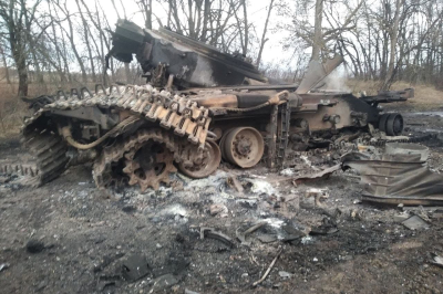Знищена техніка російських військових