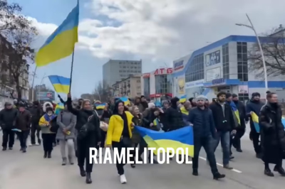 Мітинг в Мелітополі