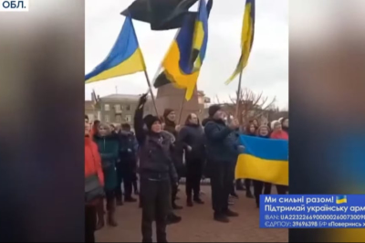 Украинцы против русских оккупантов