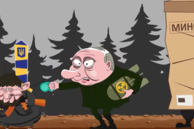 Прикордонники створили іронічний мультфільм про війну в Україні