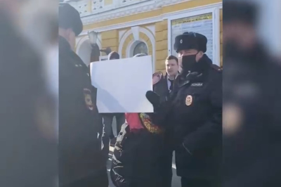 Затримання росіянки