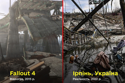 Україна та кадри з кіно/відеоігор