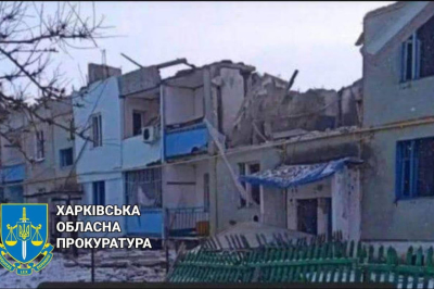 Дом, уничтоженный российскими оккупантами