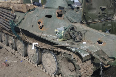 Знищена техніка російських окупантів