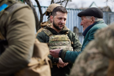 Зеленский посетил Киевскую область