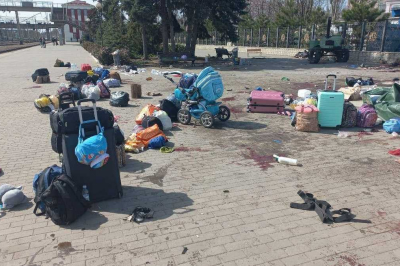 рашисти обстріляли вокзал у Краматорську 
