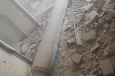 Поврежденный дом