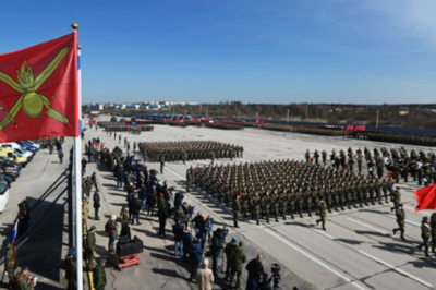 Репетиція параду в москві