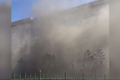 Пожар в Москве