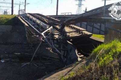 ССО уничтожили мост под Мелитополем