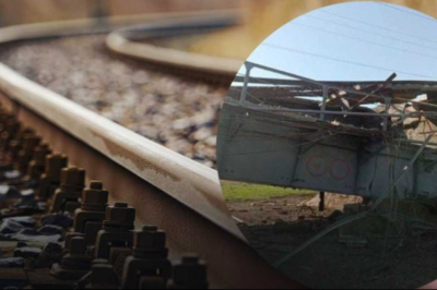 Знищений міст під Мелітополем